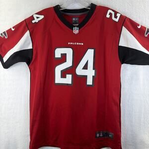 Atlanta Falcons Jersey Mens XL Red NFL Football #24 Freeman Nike On Field